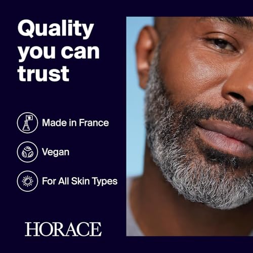 HORACE Tobacco & Vanilla Beard Oil for Men - 99% Natural Argan Formula