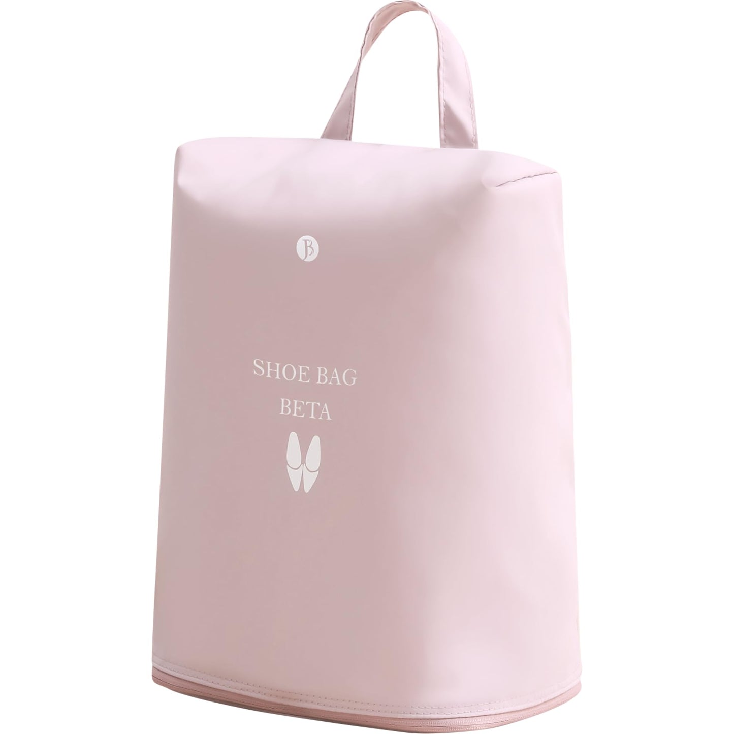 tianzong Shoe Bags for Travel, Waterproof Shoe Storage Organizer with Zipper for Men and Women (1 Pack, Pink)