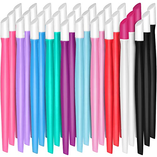 30 Pcs Rubber Cuticle Pushers - Dual Tipped Nail Art Tools
