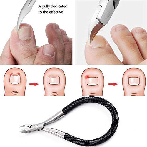 Stainless Steel Nail Clipper & Cuticle Nipper - Manicure & Pedicure Tool