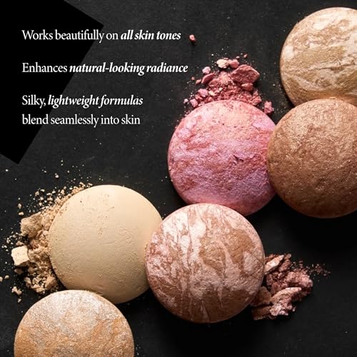 LAURA GELLER NEW YORK Cheek to Chic Tropical Glow Baked Face Palette | Includes 2 Blushes, 2 Bronzers and 2 Radiant Highlighters
