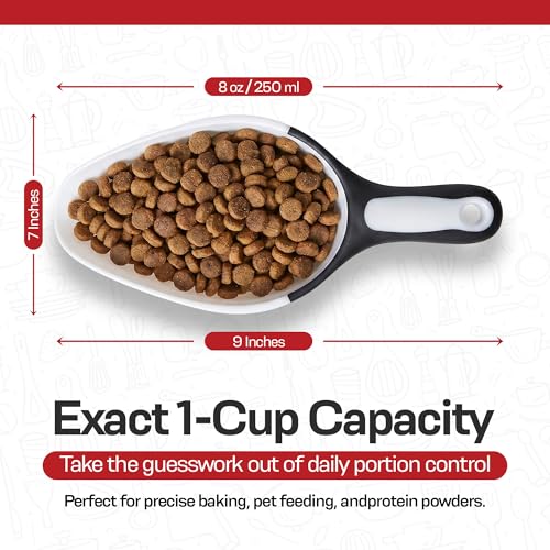Rockland Guard 1-Cup Heavy-Duty Multipurpose Scoop with Flexible Tip