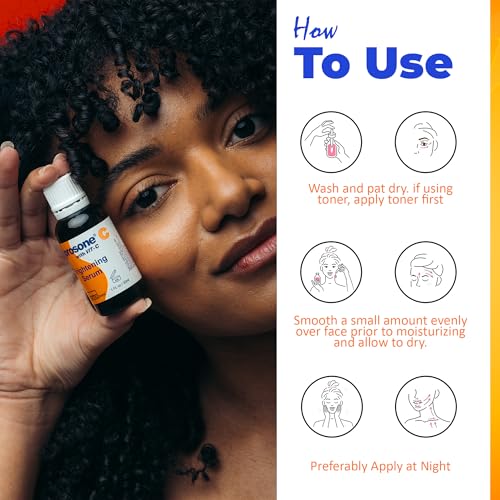 Neoprosone Vitamin C Serum for Face - 1 Fl Oz (Pack of 2) | Brightening, Anti-Wrinkle