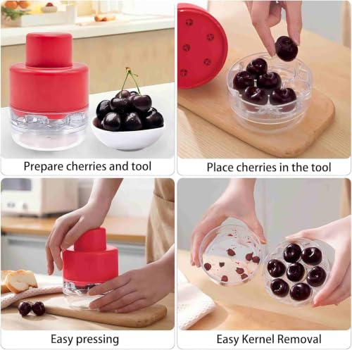 Cherry Pitter Tool for Quick Pitting - Durable & Easy to Use
