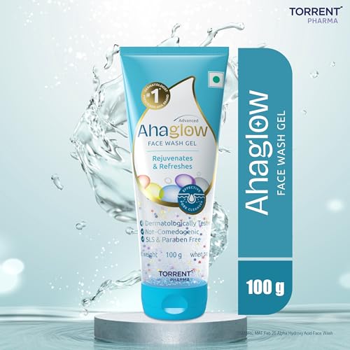 Ahaglow Advanced Skin Rejuvenating Face Wash Gel - 100g