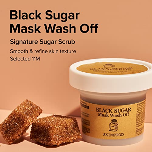 Skinfood Black Sugar Mask Exfoliator - 3.53 Ounce
