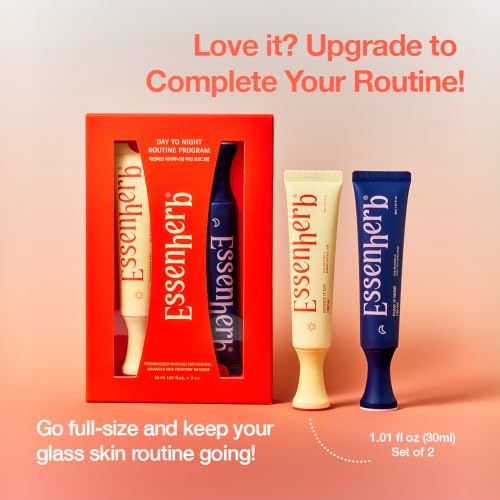 Essenherb Day to Night Mini Skincare Set - Retinol & Ceramide Travel Kit