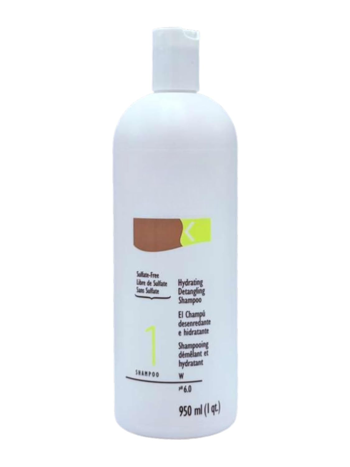 Hydrating Detangling Shampoo - Sulfate-Free Formula for Soft, Shiny Hair | 32 fl oz (950 ml)