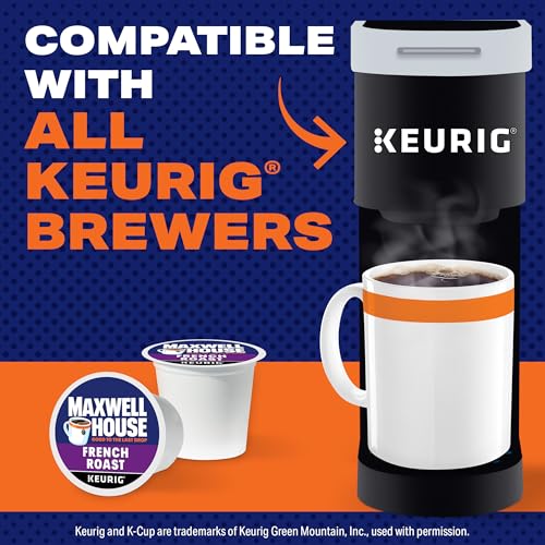 Maxwell House French Roast Dark Roast K-Cup Coffee Pods - 10ct