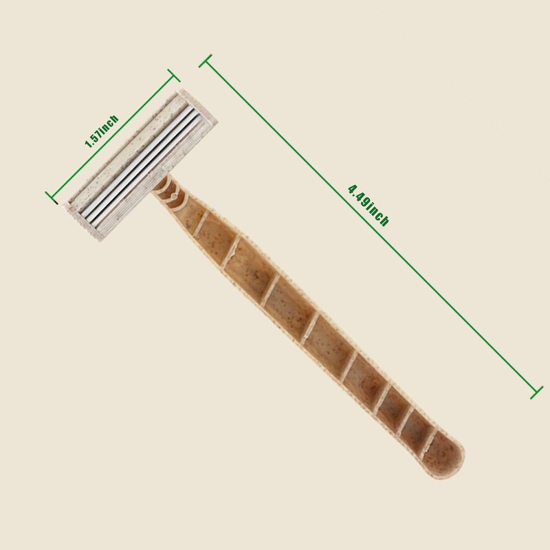 EZTAT2 ECO-Friendly Razor Men's Disposable Shaving Razors|Safety Razor for Men & Women|Ladies Safety Razor