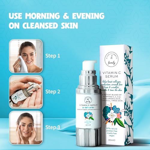 Vitamin C Serum for Face with Hyaluronic Acid & Retinol – Anti-Aging Face Care