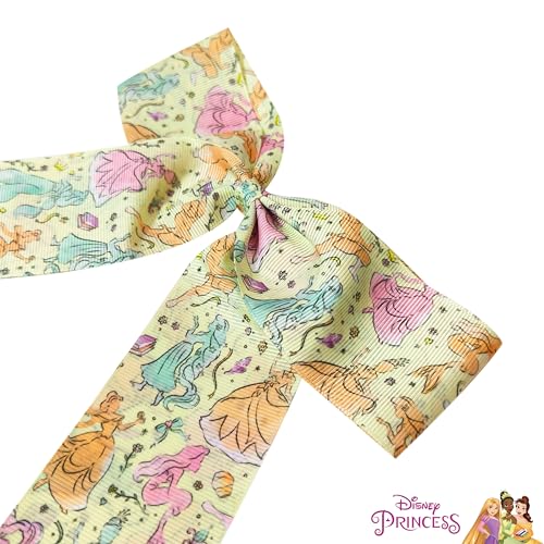 Disney Princess Hair Bows for Girls - Large Alligator Clip Bow