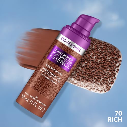 Covergirl Simply Ageless Skin Perfector Essence Foundation 70 Rich – 1 Fl Oz