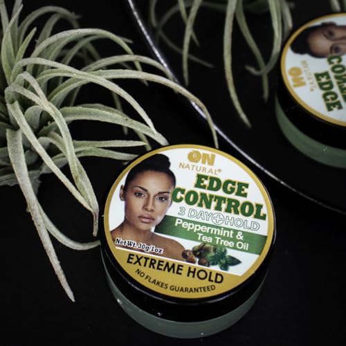 On Natural Edge Control Extreme Hold Peppermint & Tea Tree Oil 3.4oz