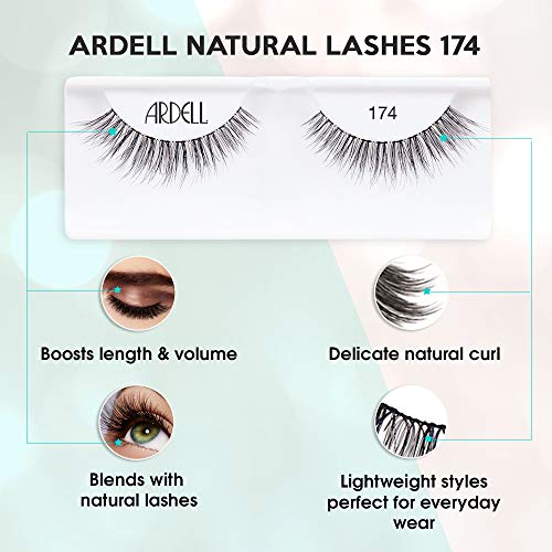 Ardell Natural 174 Wispy Lashes 4-Pack - False Eyelashes