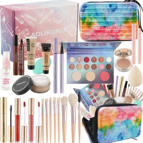 AOLIKOKO All-in-One Makeup Kit for Women - HZB-083, Full Face Set