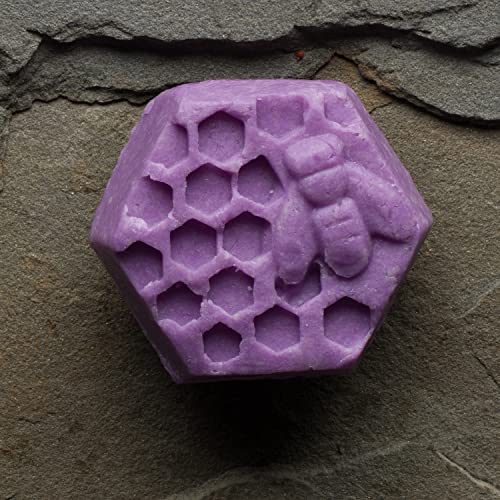 Avital's Apiaries Lavender & Patchouli Shampoo Bar with Quinoa & Honey
