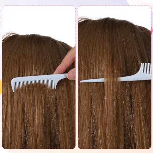 Jeffdad Baby Hair Comb and Brush Set - 4 Pcs for Infants & Toddlers