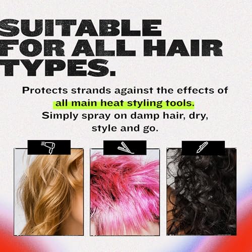 TIGI Bed Head Some Like It Hot Heat Protectant Spray 3.38 fl oz - Anti-Humidity & Damage Defense