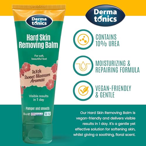 Dermatonics Hard Skin Removing Balm for Feet, 70ml - Sweet Blossom Aroma