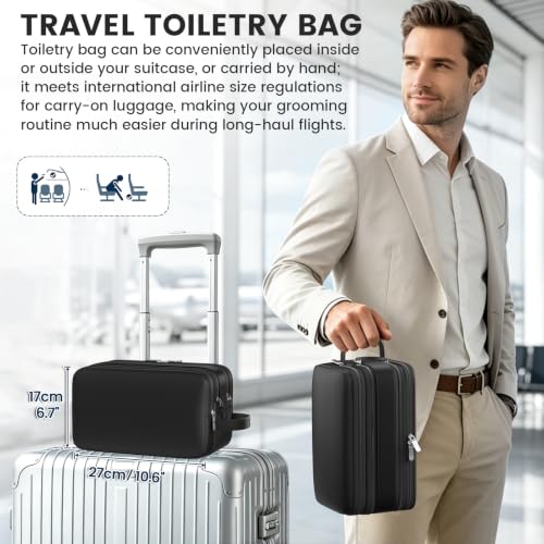 Travel Toiletry Bag Waterproof Hanging Organizer for Men & Women