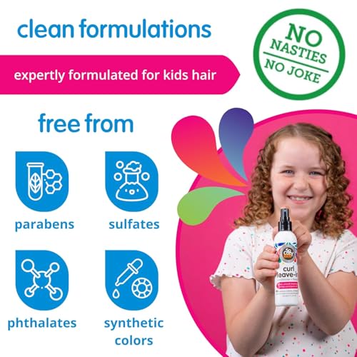 So Cozy Curl Shampoo & Leave-In Detangler Spray Bundle for Kids