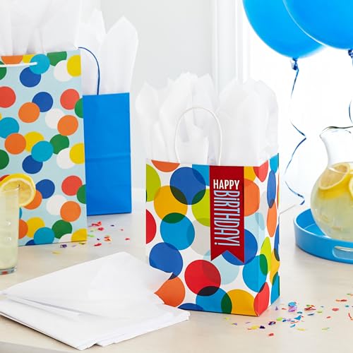 Hallmark Bulk White Tissue Paper - 100 Sheets for Gift Wrapping & Crafts