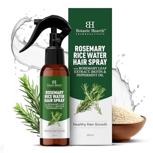 Botanic Hearth Rosemary & Rice Water Hair Growth Spray - 6.8 fl oz