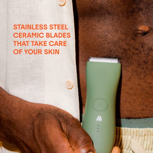 Meridian Ceramic Replacement Blade for Body Trimmer - Anti-Nick, Rust-Resistant, Easy Click-In Fit