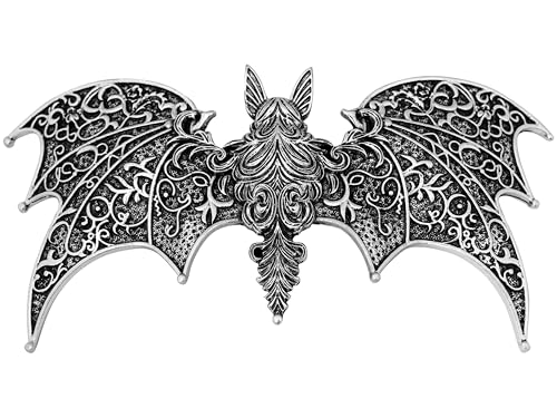 HAQUIL Gothic Moon Moth Hairpin, Vintage Celtic Metal Hair Clip for Women