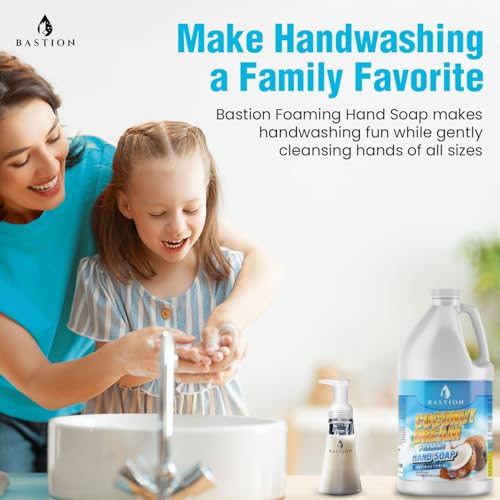 Bastion Coconut Dream Antibacterial Foaming Hand Soap - 64 oz Refill