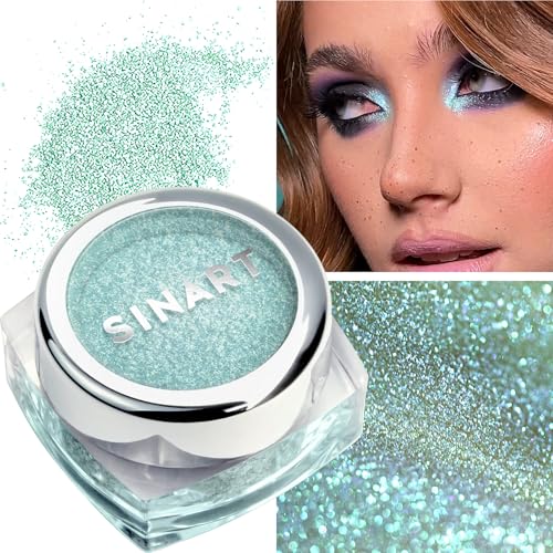 SINART Glitter Eyeshadow Loose Pigment 138 - Shimmer & Shine, Cruelty-Free