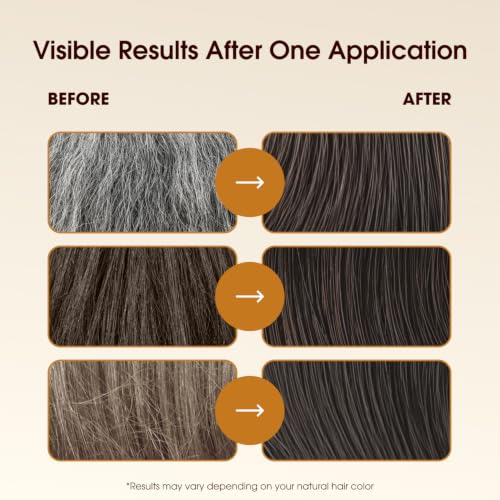 Rich Natural Light Brown Permanent Hair Dye - 3 oz - One 'N Only