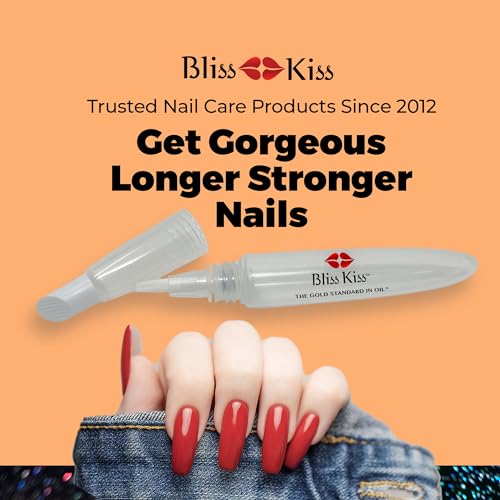 Bliss Kiss Refillable Cuticle Oil Pen 3 Count with Pusher