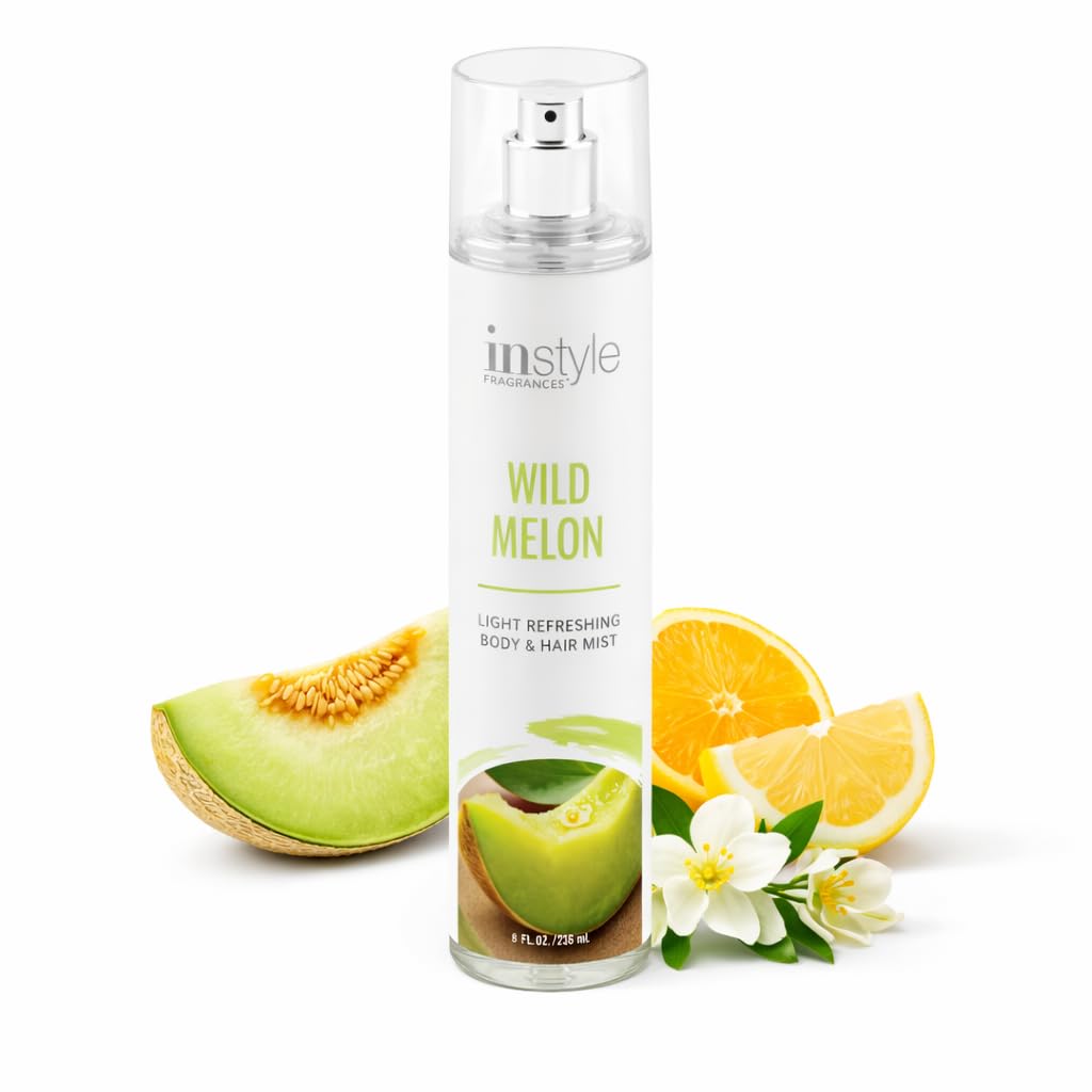 Caribbean Coconut Body & Hair Mist - Light Refreshing Spray | Vegan, Paraben-Free, 8 Fl Oz