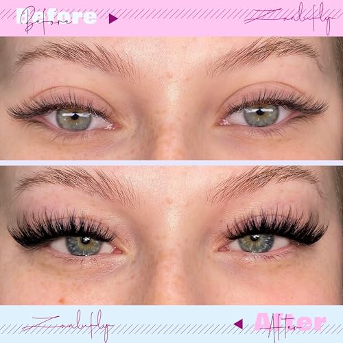 Wispy-01-Kit DIY Eyelash Clusters Kit with Lash Glue & Tweezers - Volume & Natural Look