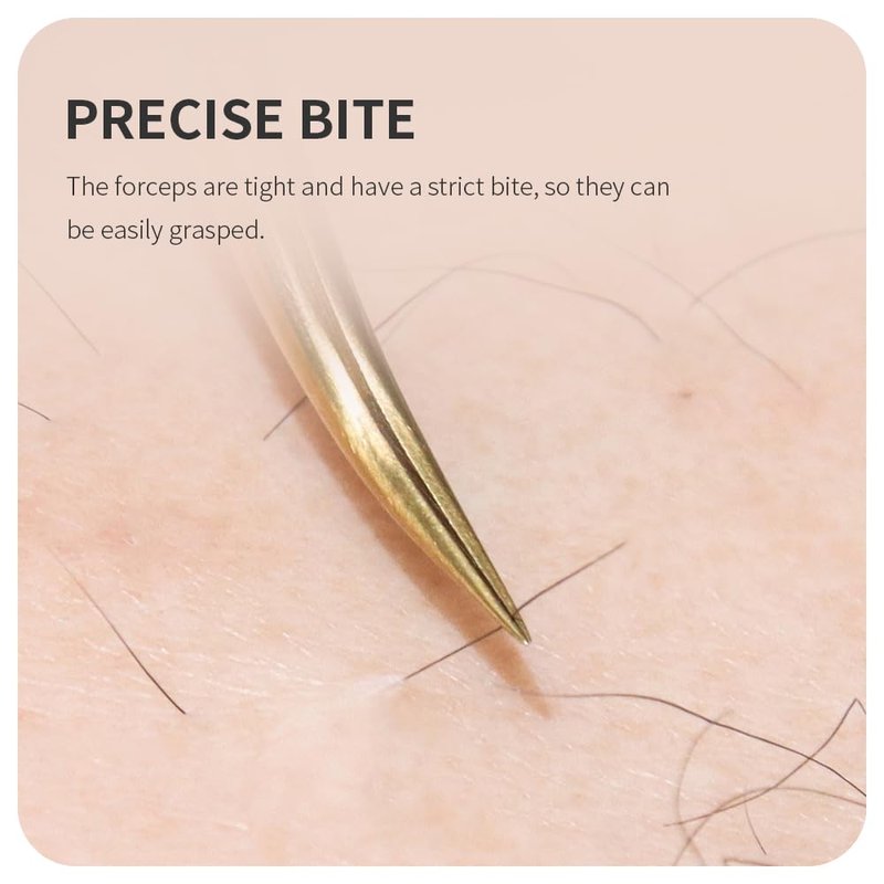 ANNAFRIS Lash Tweezers for Eyelash Extensions,Precision Fiber Tip for Volume Eyelash Extensions,Lash Extension Tweezers for Easy Application and Removal-A03