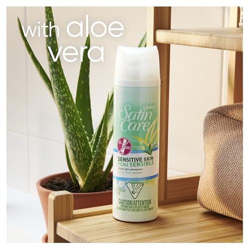 Gillette Venus Satin Care Sensitive Skin Shave Gel 7oz Pack of 2