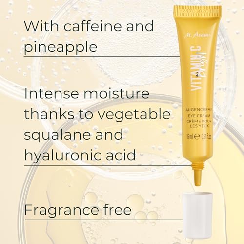 M. Asam Vitamin C Bright Eye Cream - Revitalizes & Reduces Wrinkles