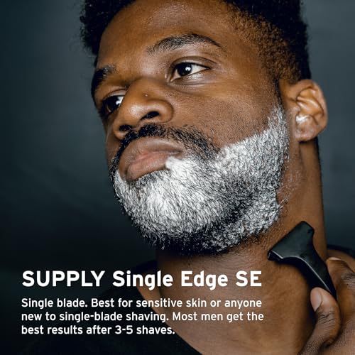 Supply Single Edge Razor Blade Refills - 8 Premium Japanese Blades