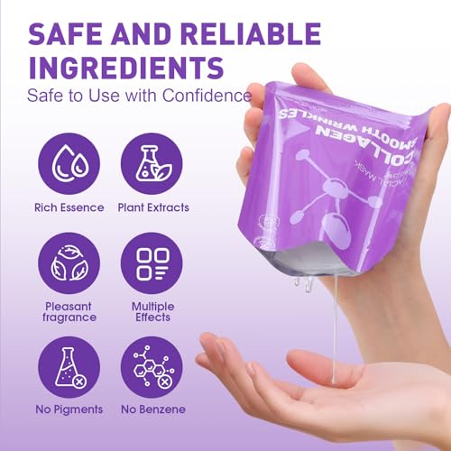 KONEUK 24 Pack Face Masks Set - Hydrating, Soothing Skincare with 12 Types - B-24 Pack