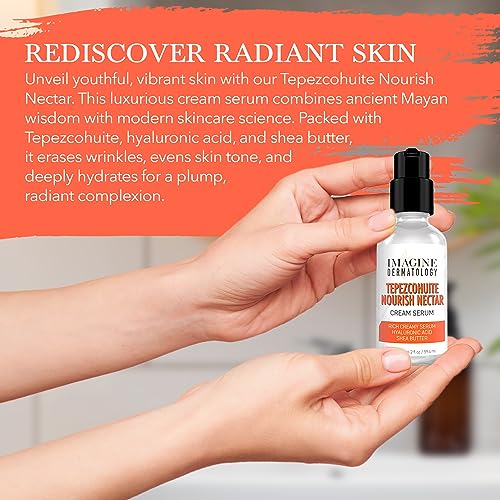 Tepezcohuite Nourish Nectar Cream Serum with Hyaluronic Acid - 2 fl oz