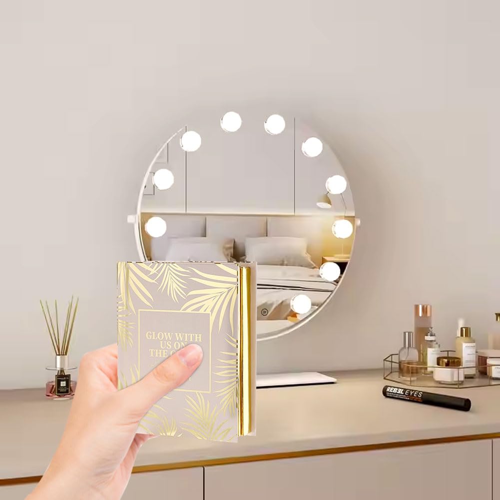 Wenrny Foldable All in One Makeup Palette,20 Color Book Syles Makeup Palette Set with 12 Color Eyeshadow,4-color Highlighter & Blush and 4 Colors Lipstick,All-in-One Face Highlighter Pallet
