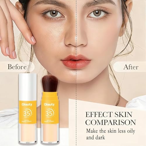 Mineral Powder Sunscreen SPF 35 for Face & Scalp - Travel Size