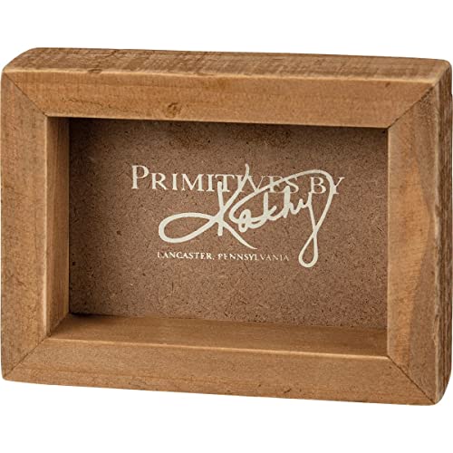Thankful Grateful Blessed Mini Wooden Box Sign - 4x3 Inch Home Décor