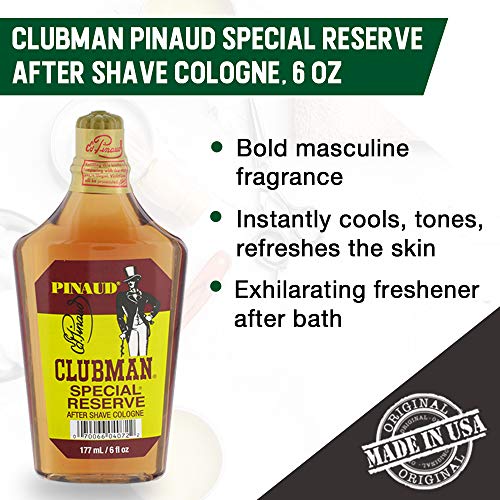 Clubman Special Reserve After Shave Cologne 6 fl oz – Macho Fragrance