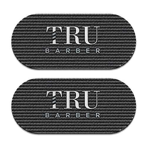 TRU BARBER Hair Grippers for Men & Women - 2pcs Non-Slip Clips