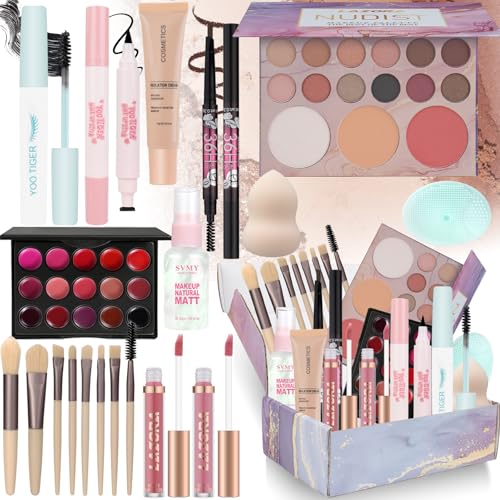 LAZORA Makeup Gift Set for Teen Girls - All-in-One Makeup Kit
