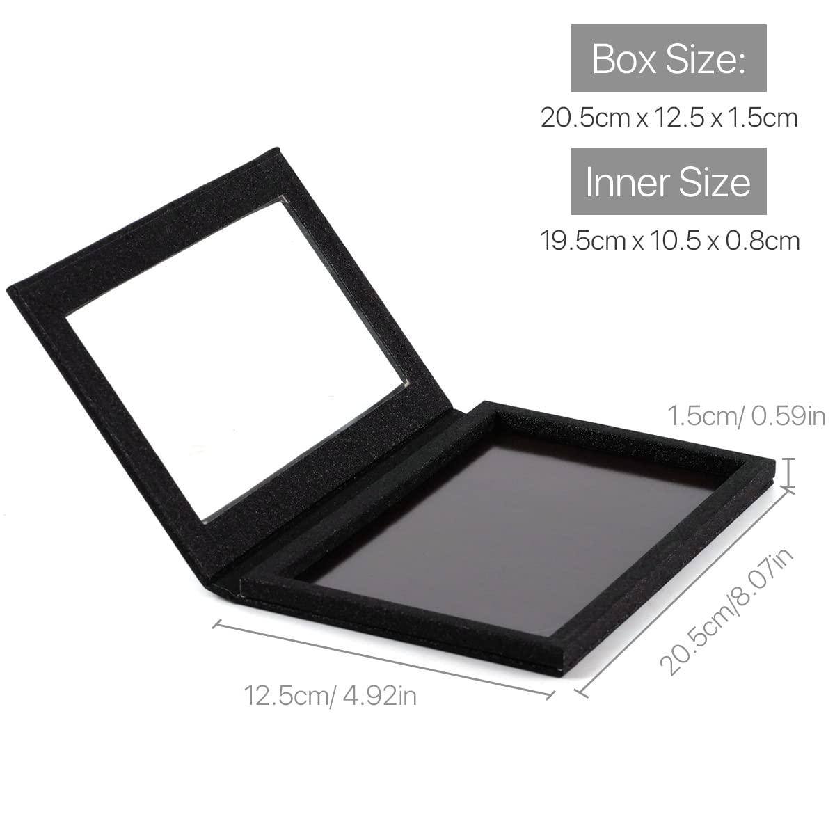 Empty Magnetic Palette - Makeup Storage Tool for Eyeshadow & Highlighter | Portable Travel Case