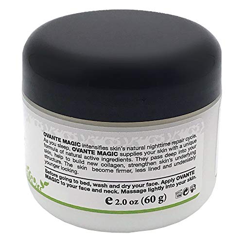 Ovante Demodex Prone Skin Night Cream with Tea Tree Oil & Peptides - 2 oz